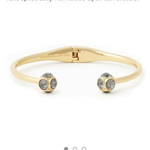 Kate Spade Lady Marmalade gold cuff bracelet